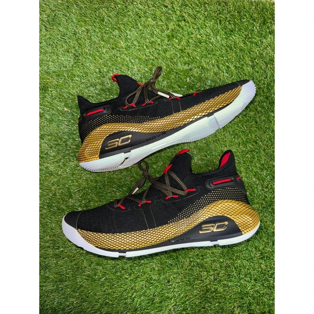 Men 12.5 Unreleased SAMPLE Under Armour Curry 6 UAA Basketball Shoes 3022386-009